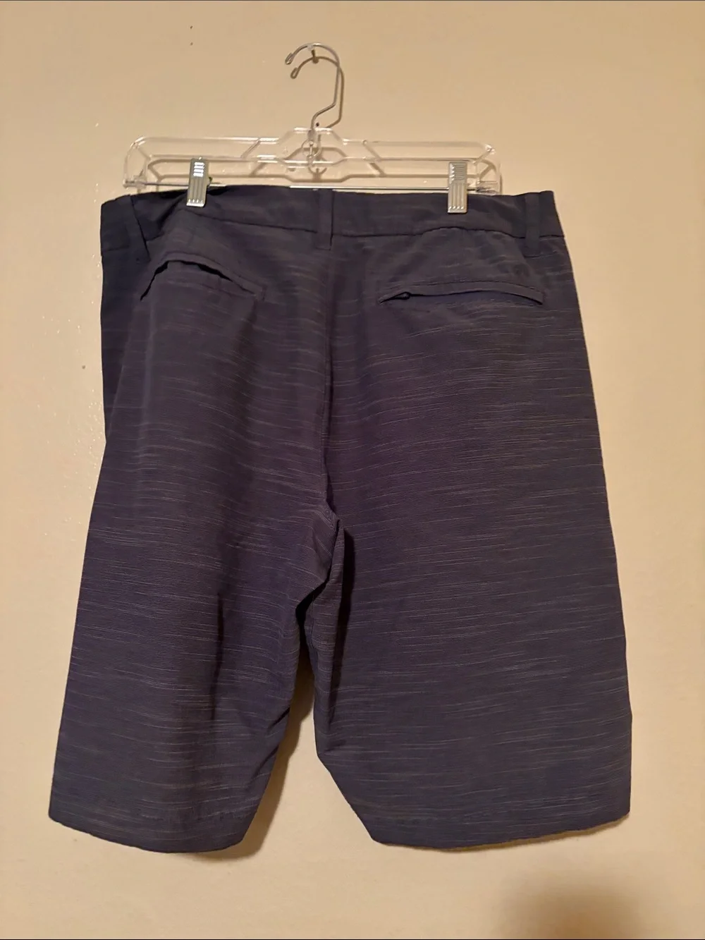 Hang Ten Men's Flat Front Shorts in Grey